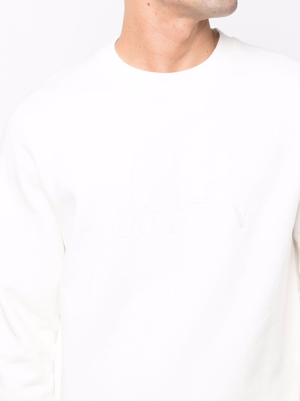 embroidered-logo sweatshirt - 5