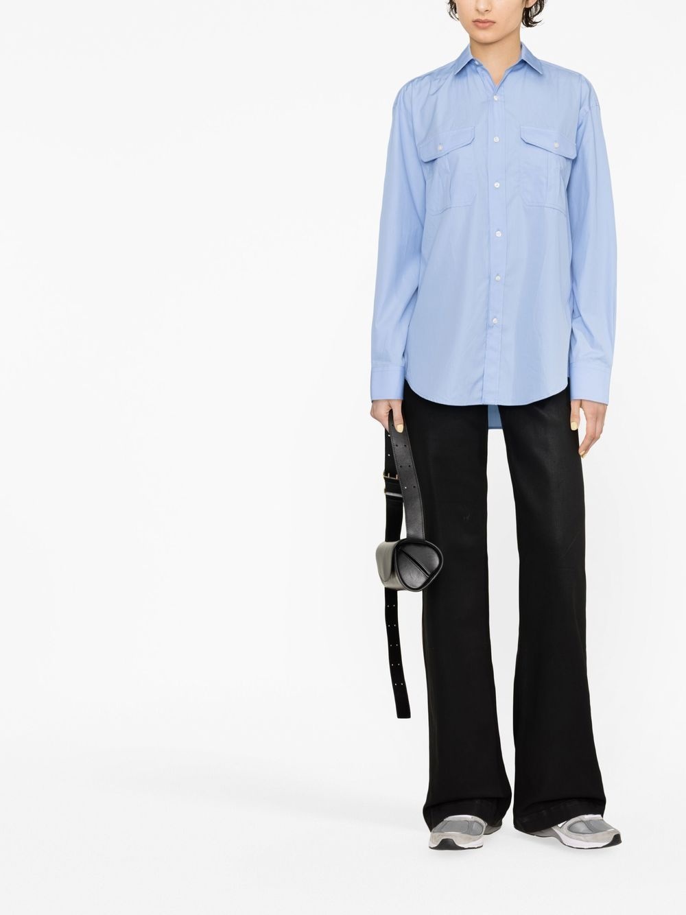 Oversize cotton shirt - 2