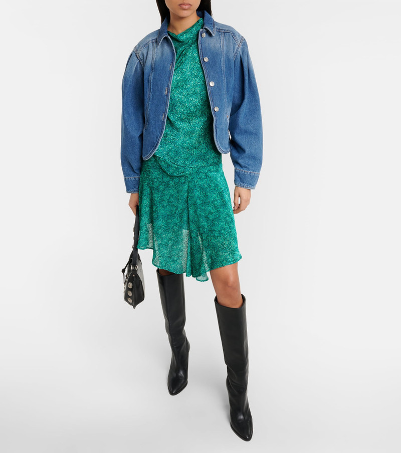 Isabel Marant Selena asymmetric miniskirt outlook