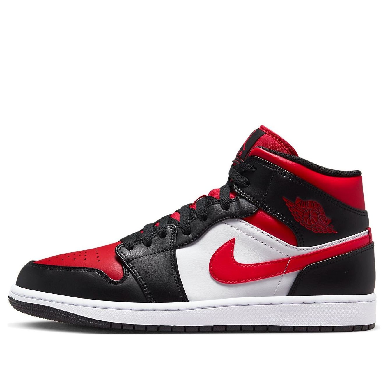 Air Jordan 1 Mid 'Bred Toe' 554724-079 - 1