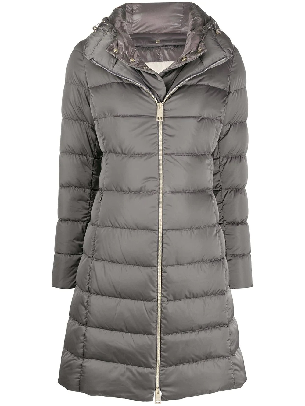 double-layer padded coat - 1