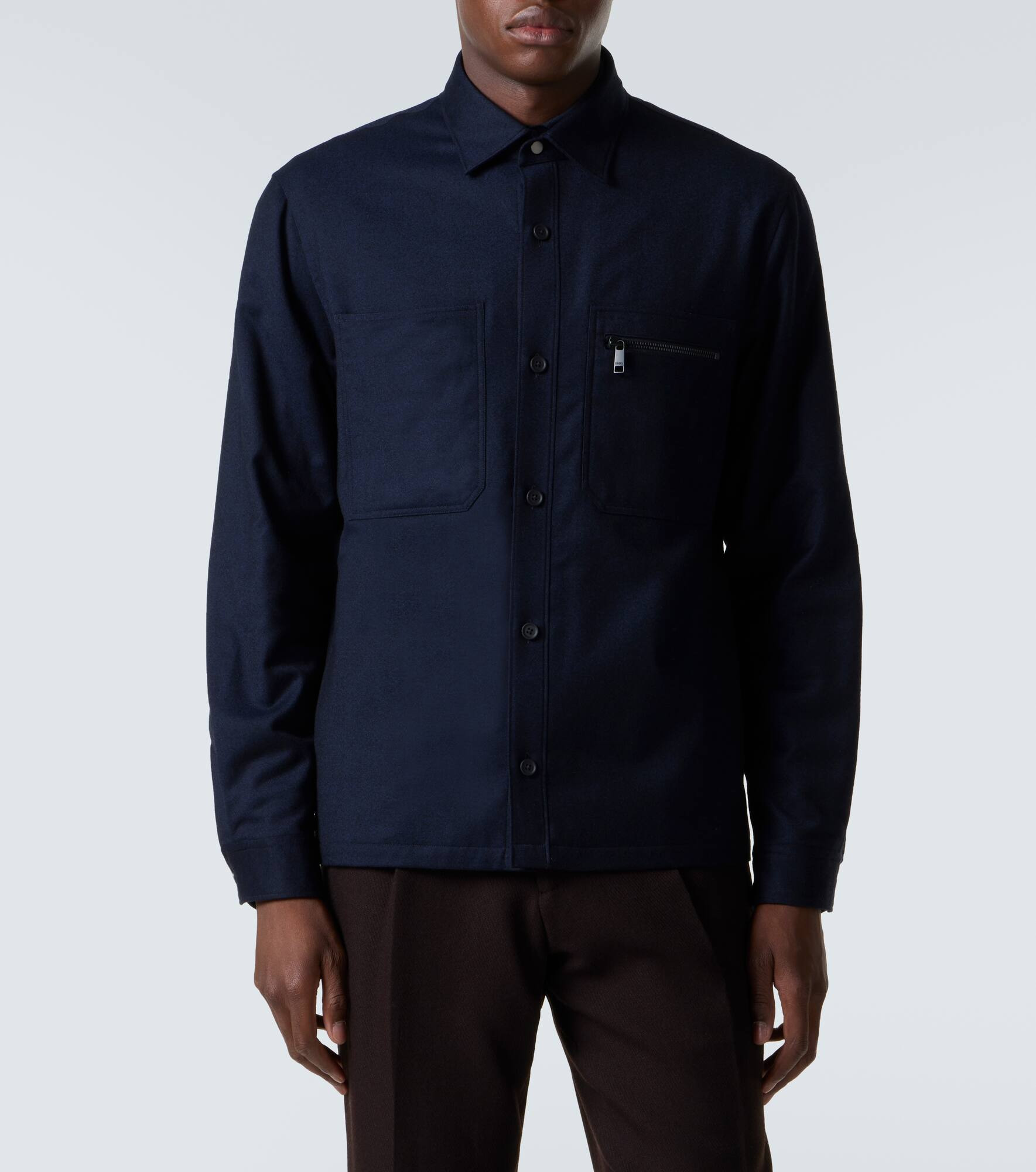 Wool overshirt - 3