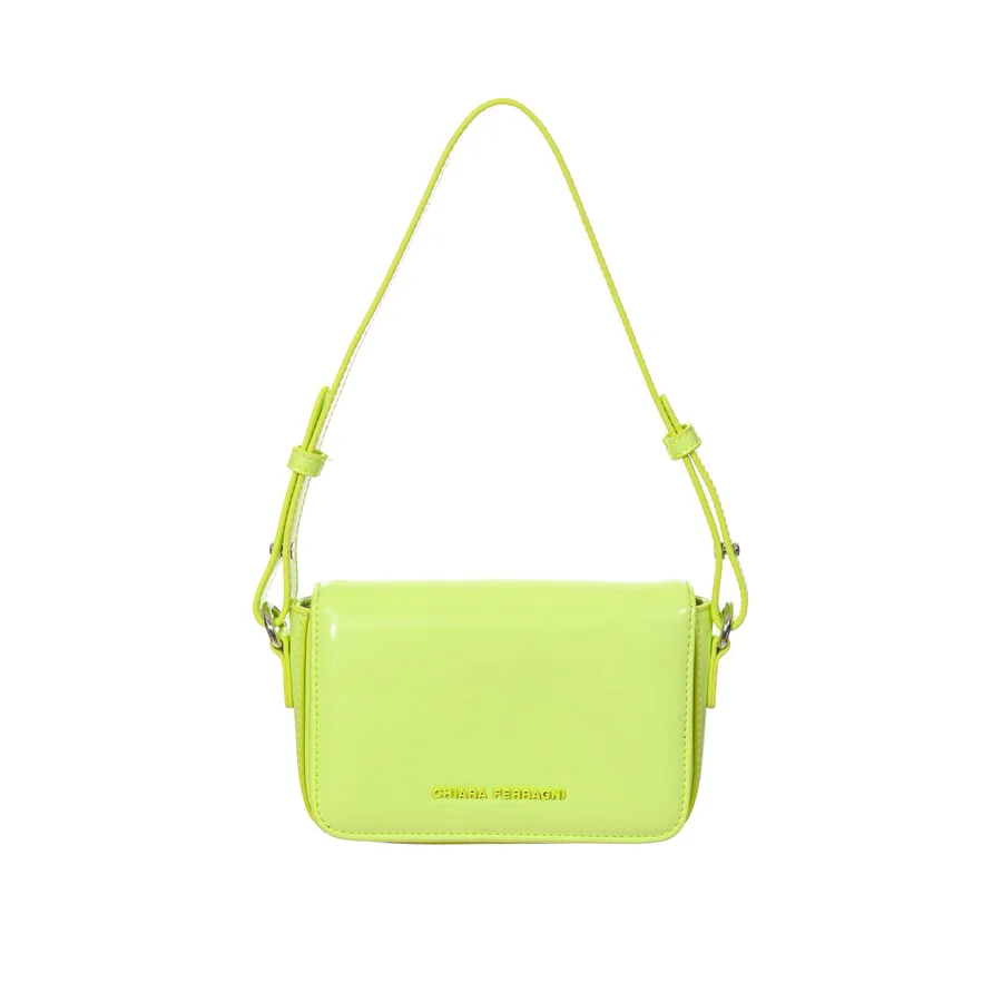 Chiara Ferragni Green Shoulder Bag - 1