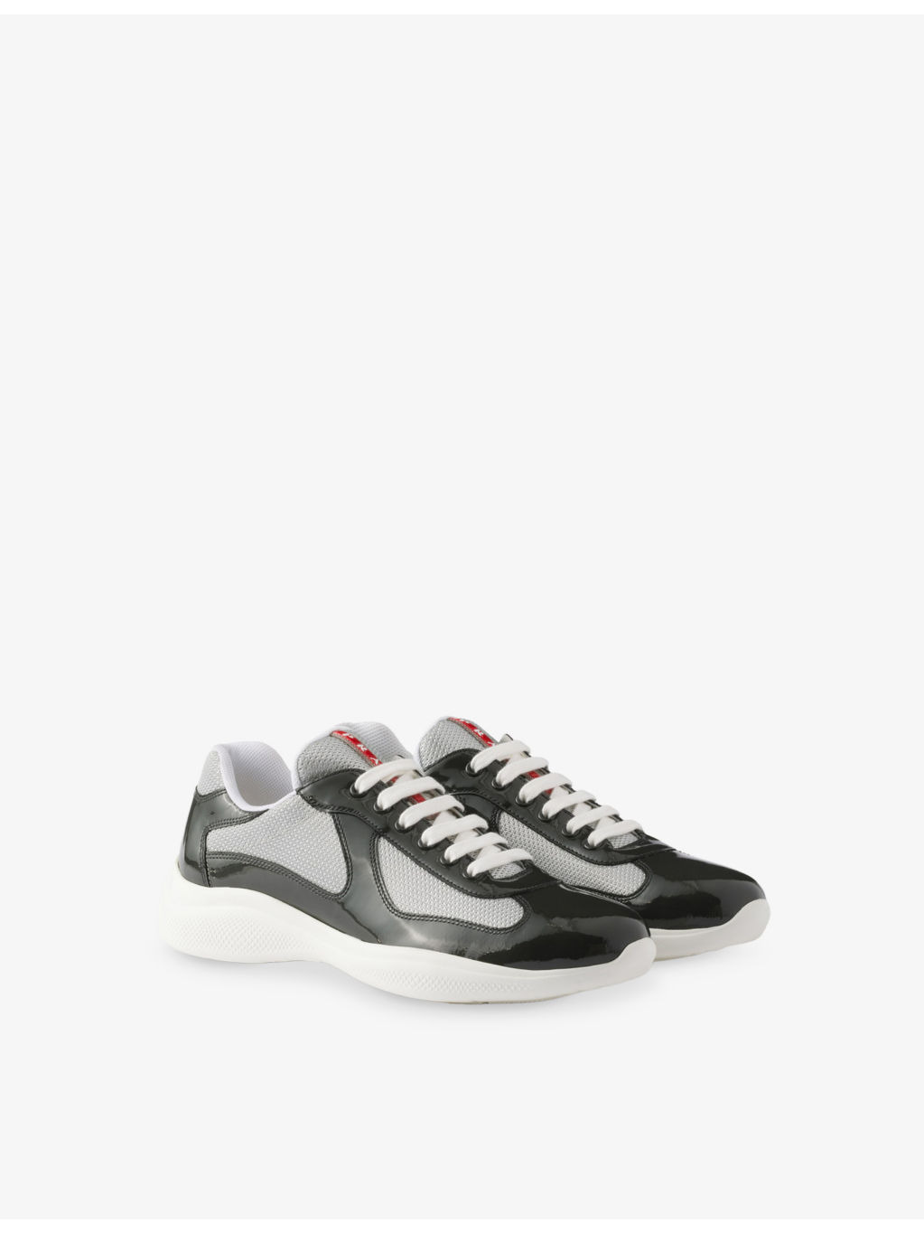 America's Cup Patent-Leather Low-Top Trainers - 3