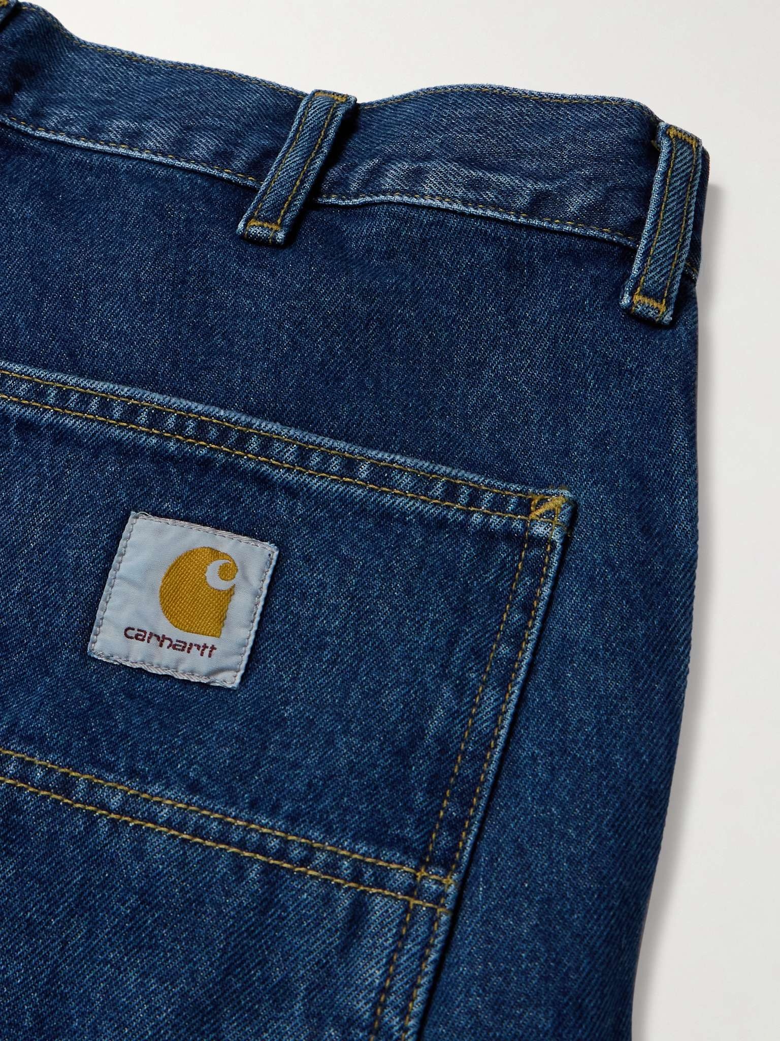 Single Knee Straight-Leg Jeans - 5