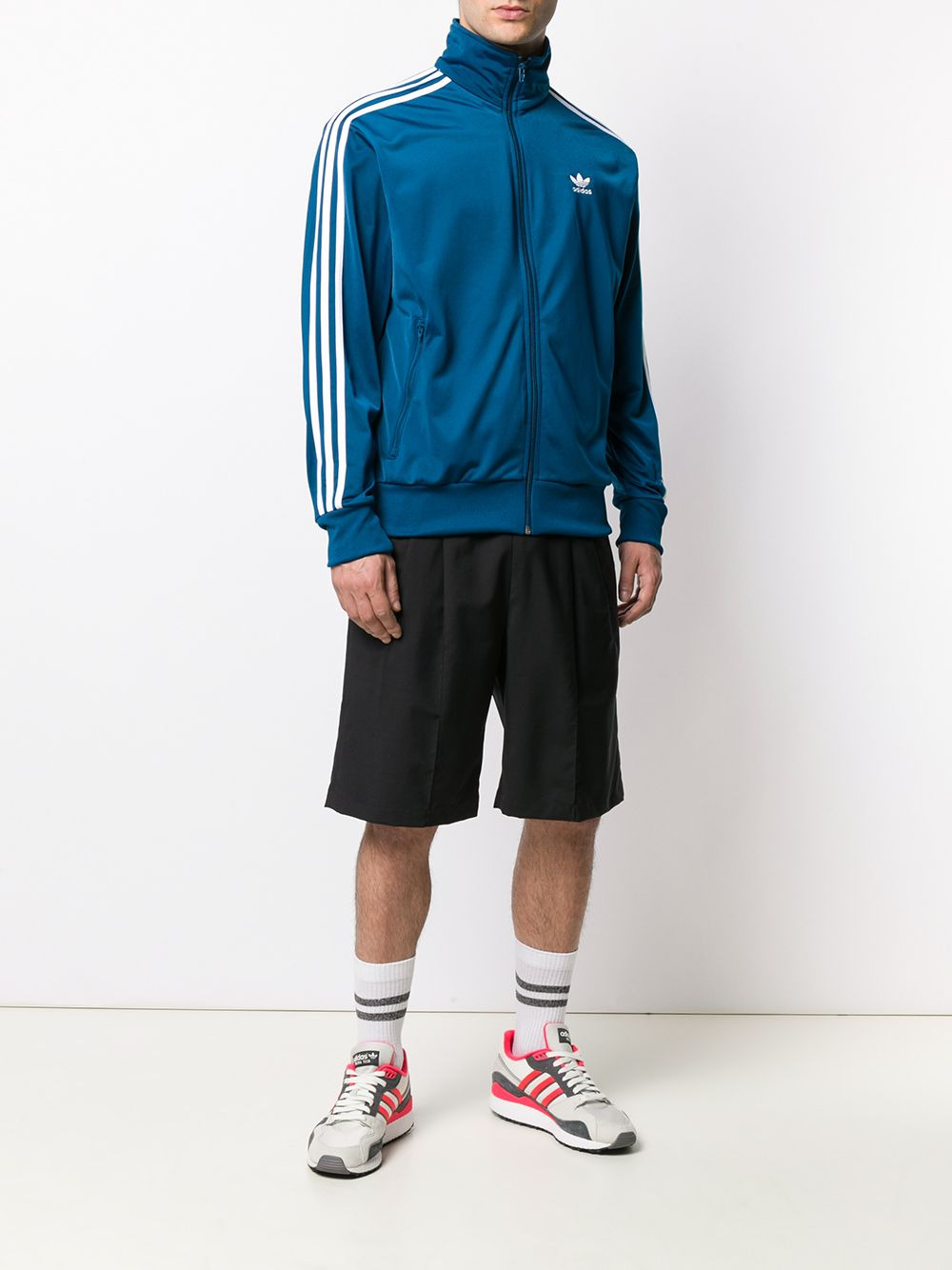zipped sweat jacket - 2
