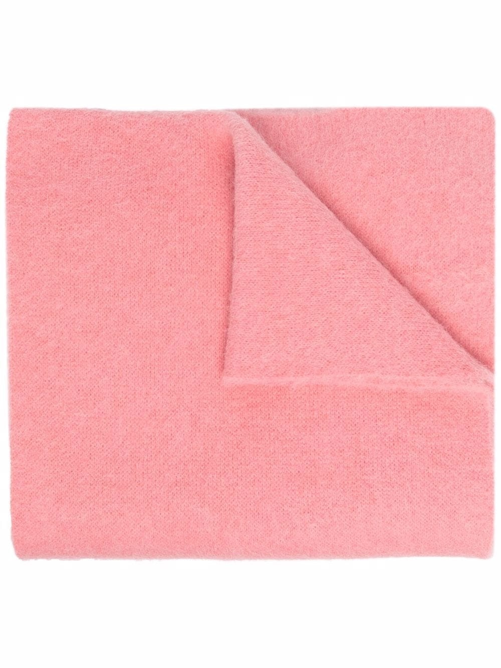 logo-patch long scarf - 1