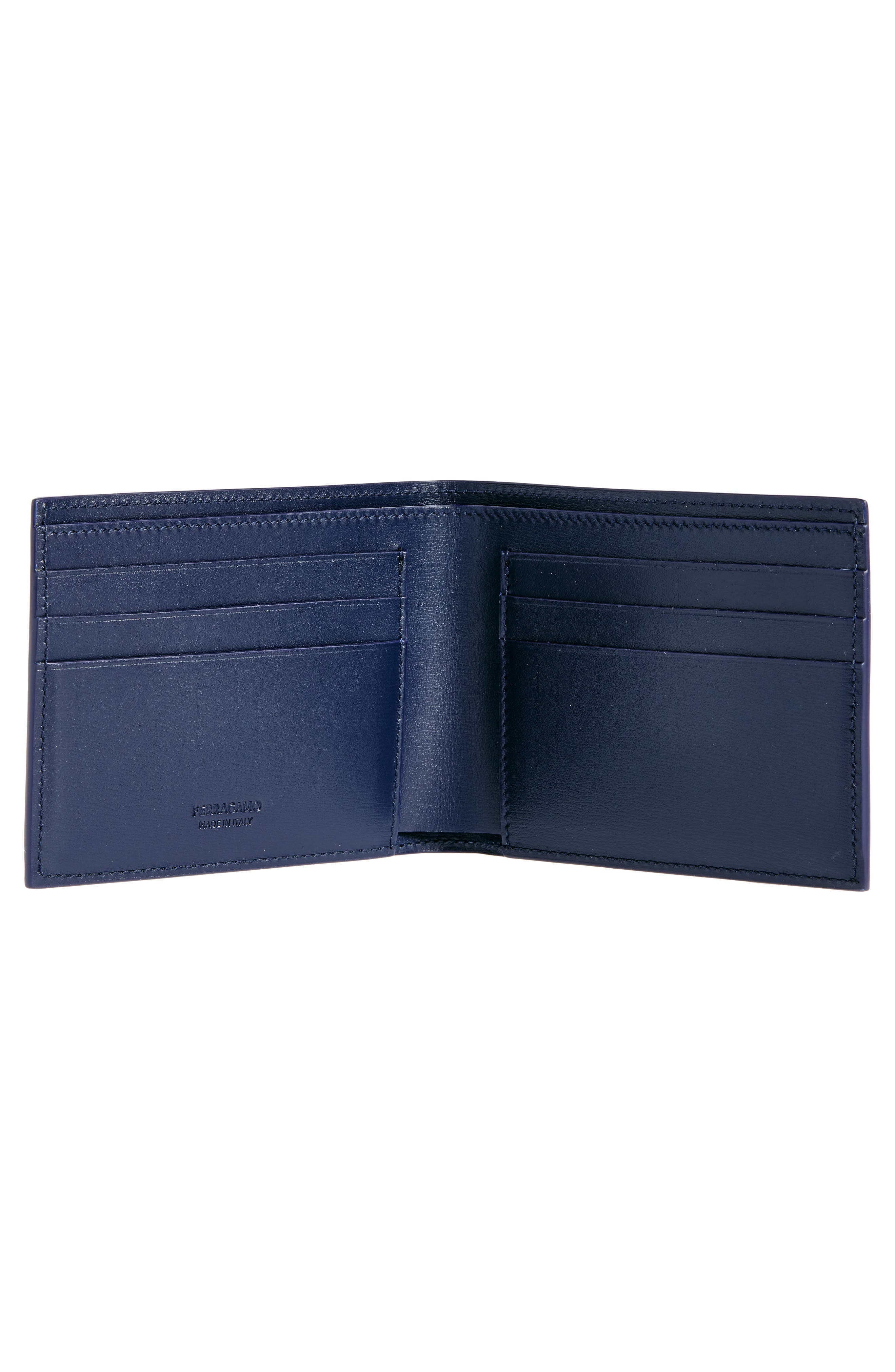 FERRAGAMO Classic Leather Bifold Wallet in Midnight at Nordstrom - 2