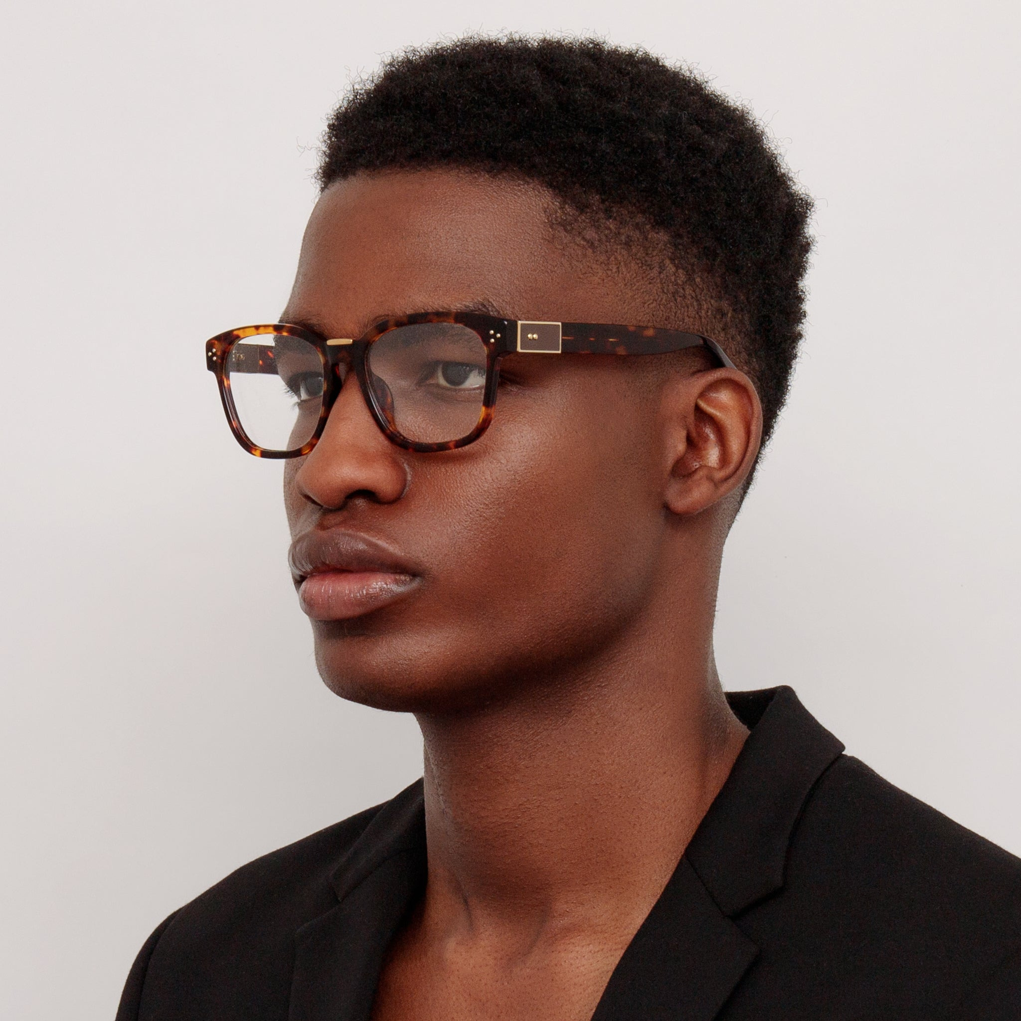 STEFFEN OPTICAL D-FRAME IN TORTOISESHELL - 4