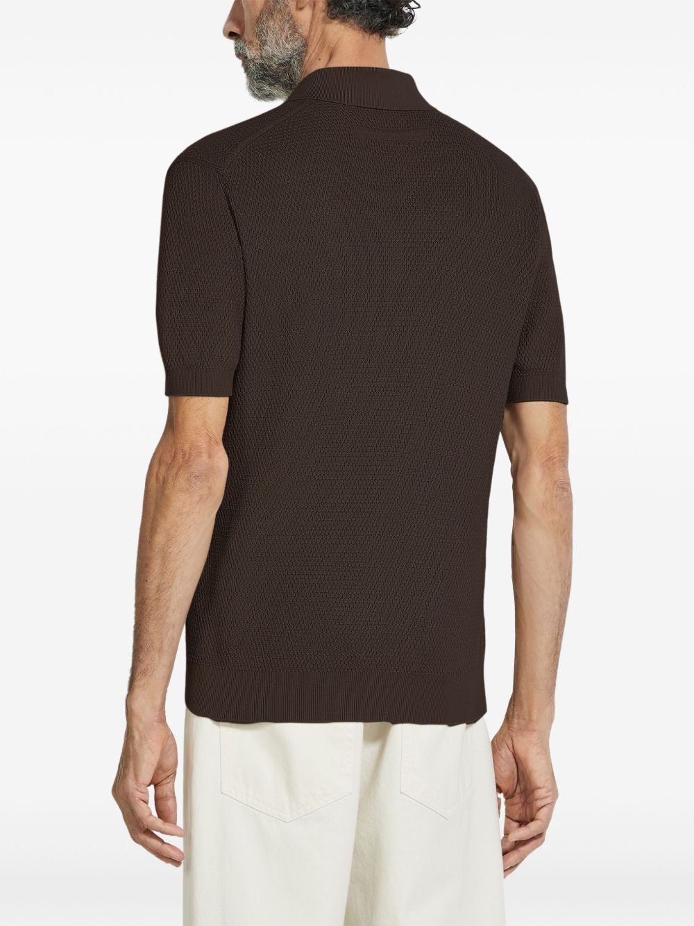 cotton polo shirt - 3