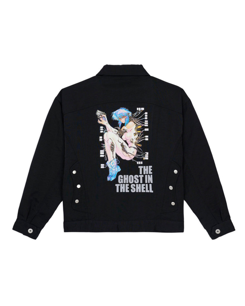 Brain Dead x Ghost In The Shell Titan Bomber Jacket - Black 1