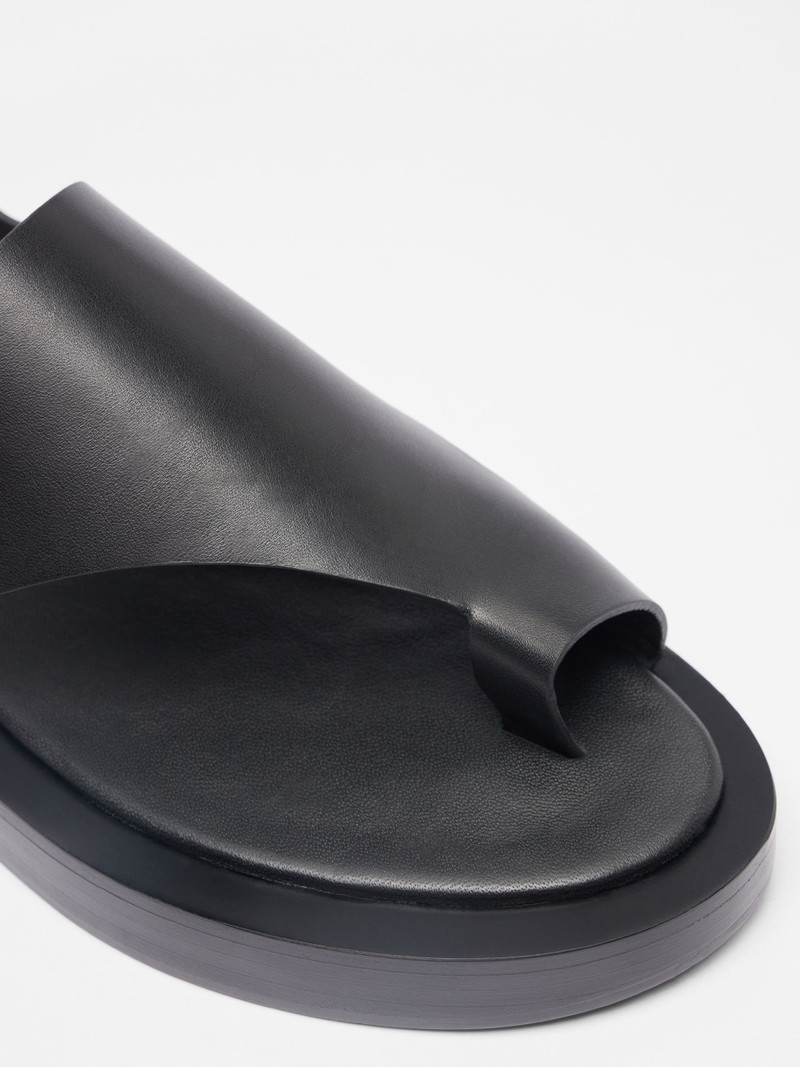 SHEREE Leather sandals 4