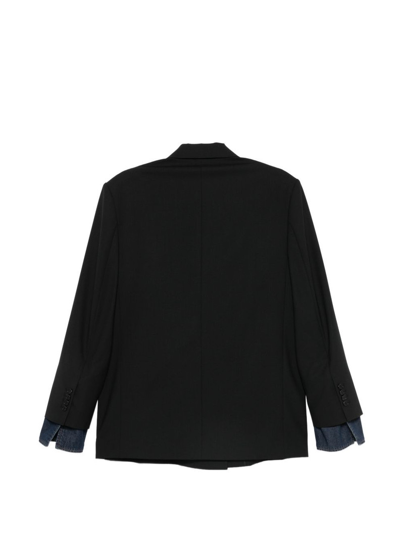 JUUN.J double-breasted buttoned blazer outlook