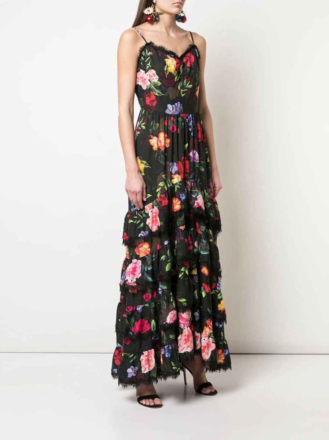 BLOUSON TIERED DAY GOWN - 2