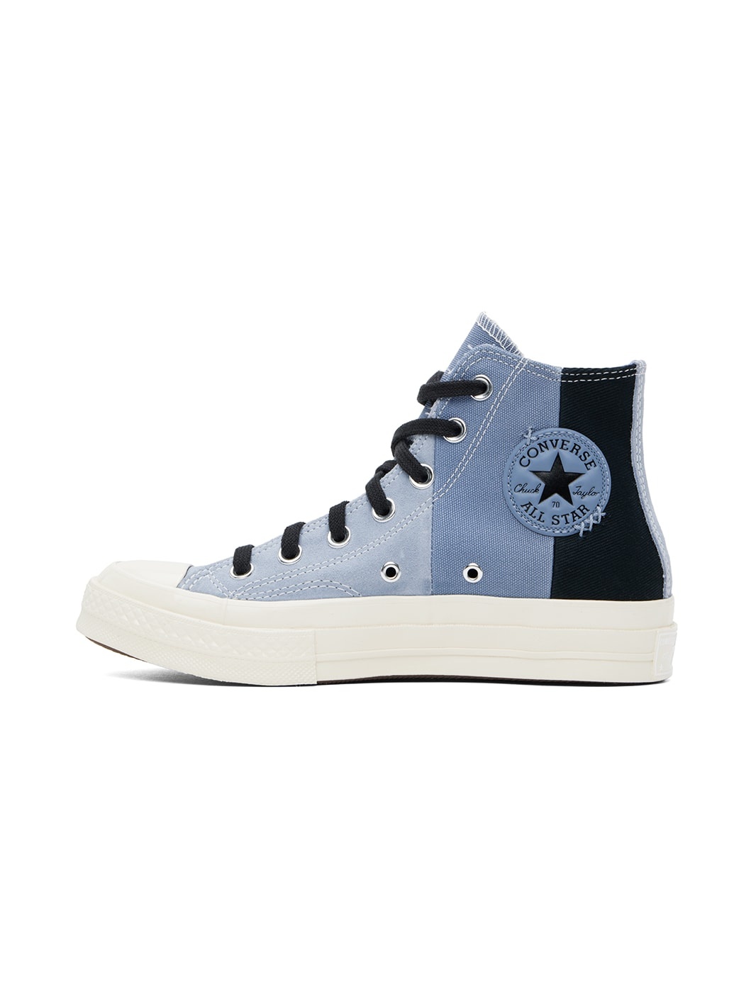 Converse Blue Navy Chuck 70 Patchwork Suede High Top Sneakers REVERSIBLE