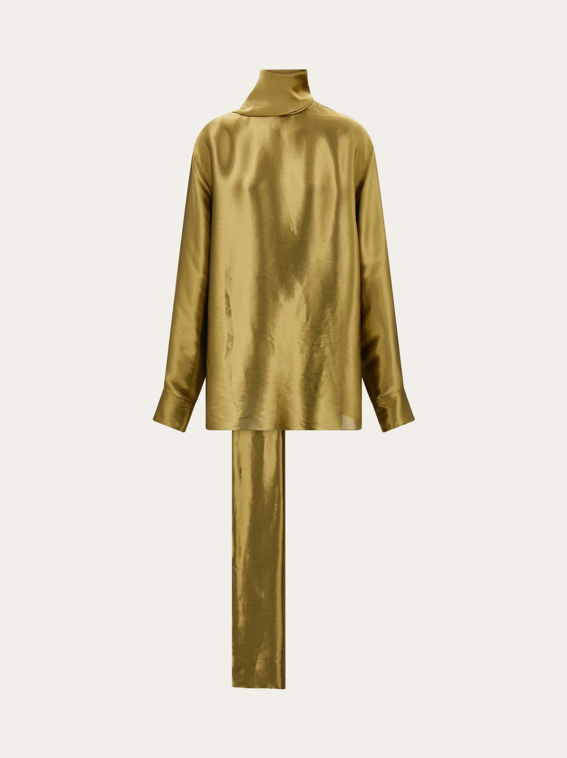 Liquid lamé blouse - 1