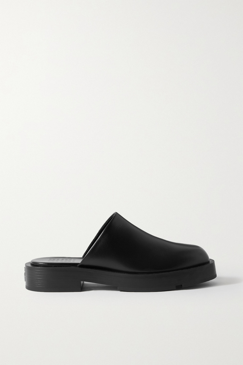 Leather clogs - 1
