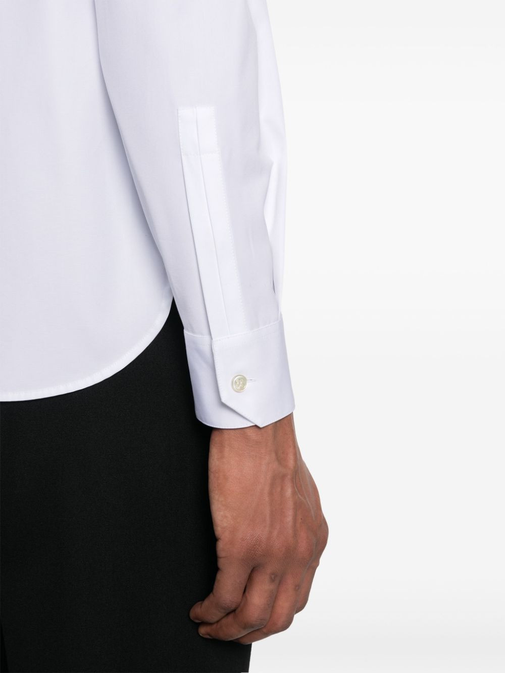 long-sleeve cotton shirt - 5