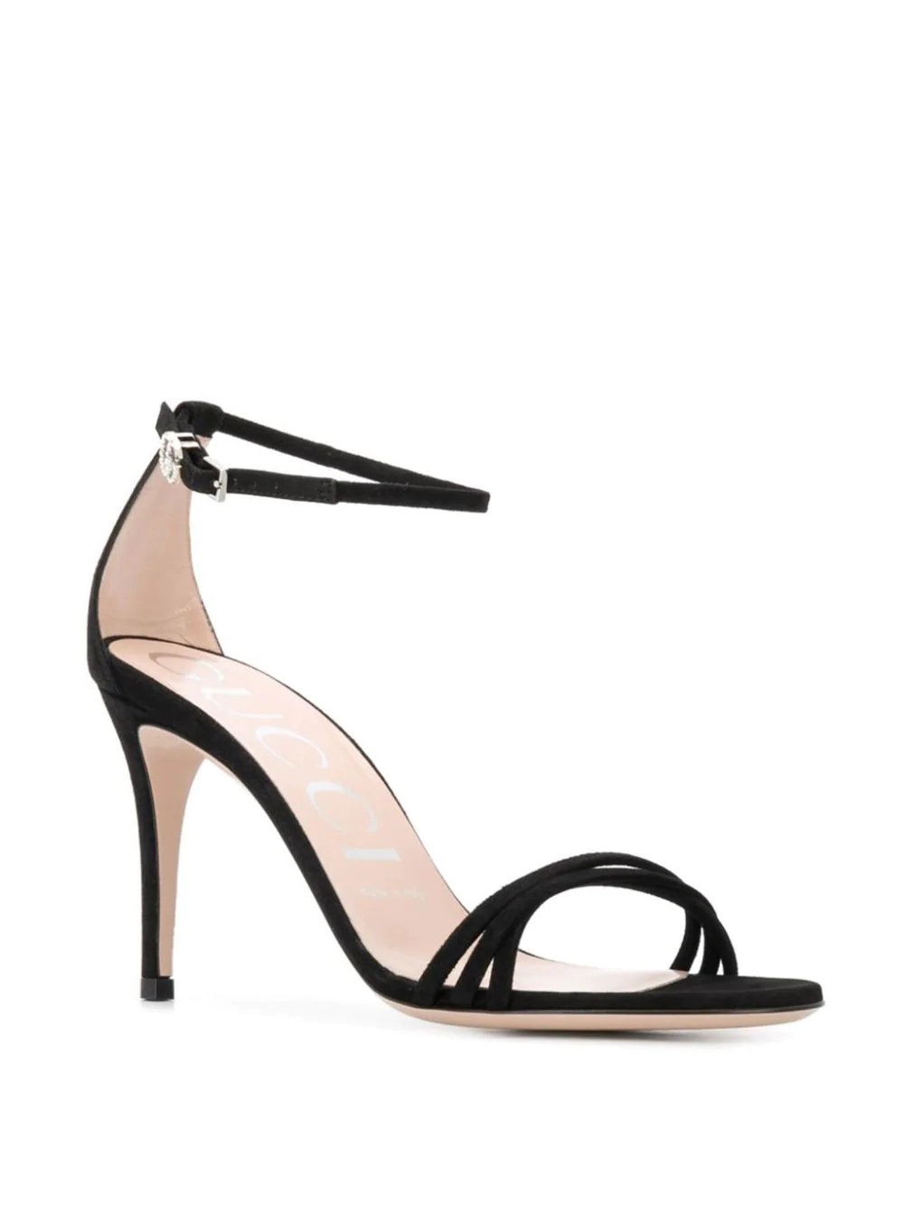 open toe stiletto sandals - 2