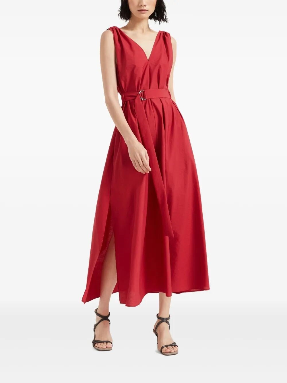 Brunello Cucinelli Women Poplin Dress - 2