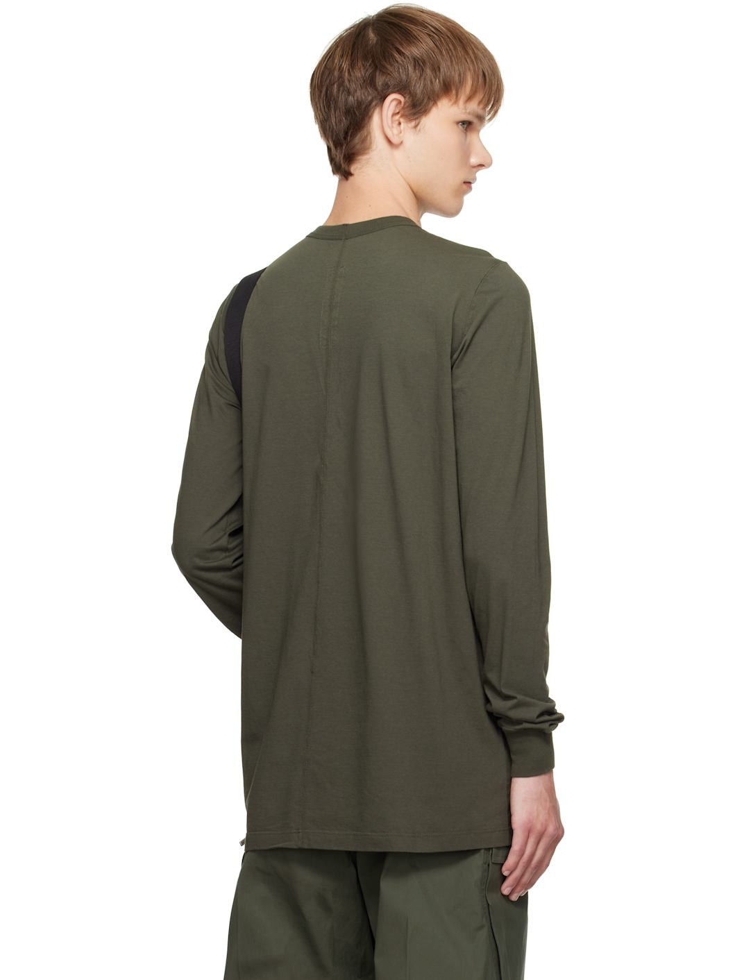 Khaki Concordians Level LS T-shirt - 3