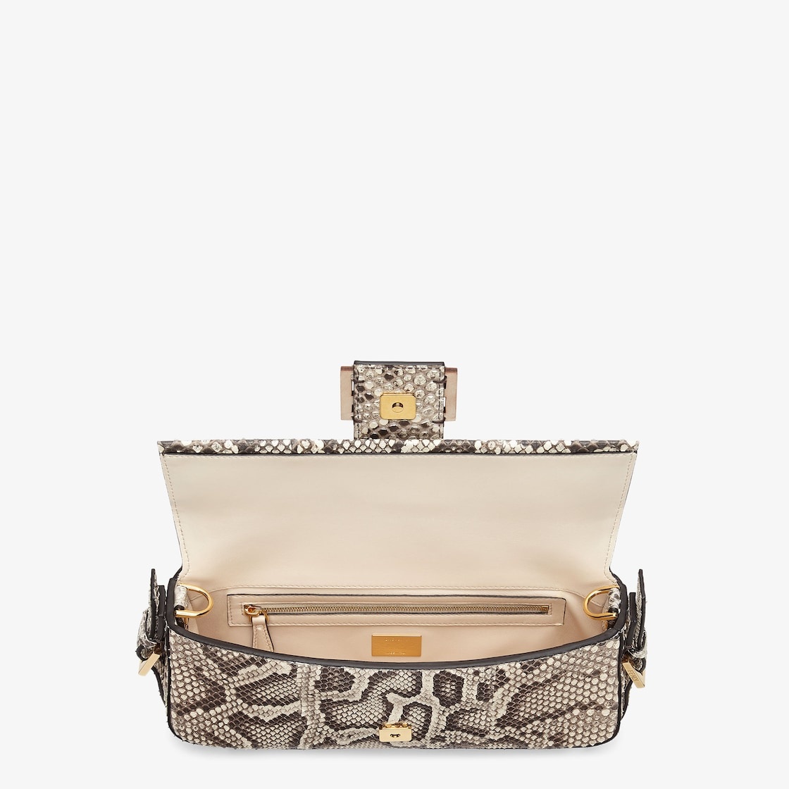 Natural python leather bag - 4