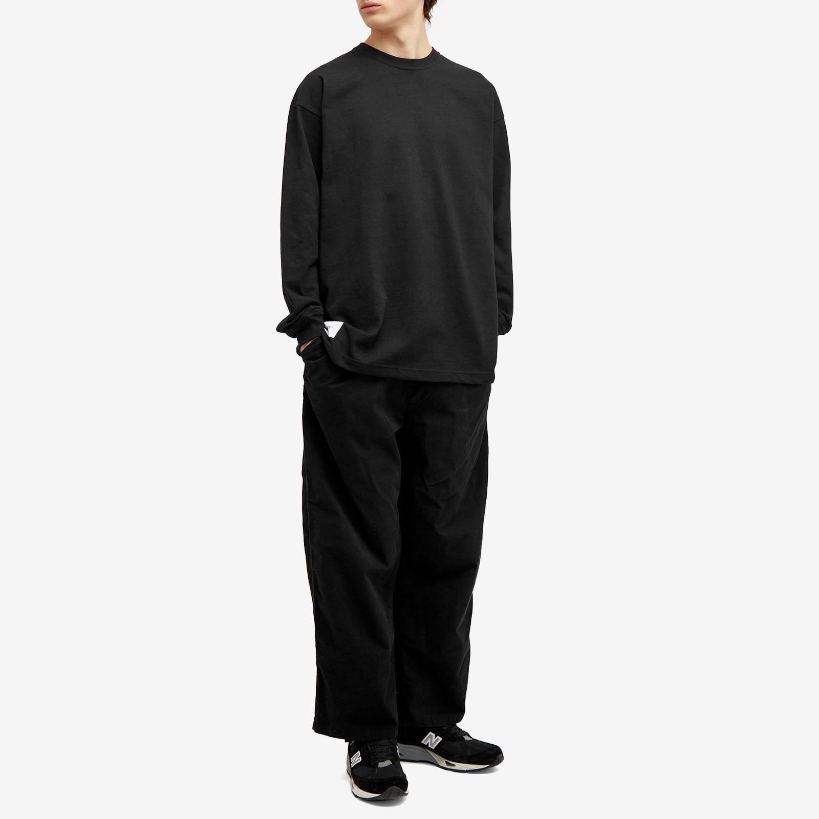 WTAPS 10 Long Sleeve Plain T-Shirt - 4