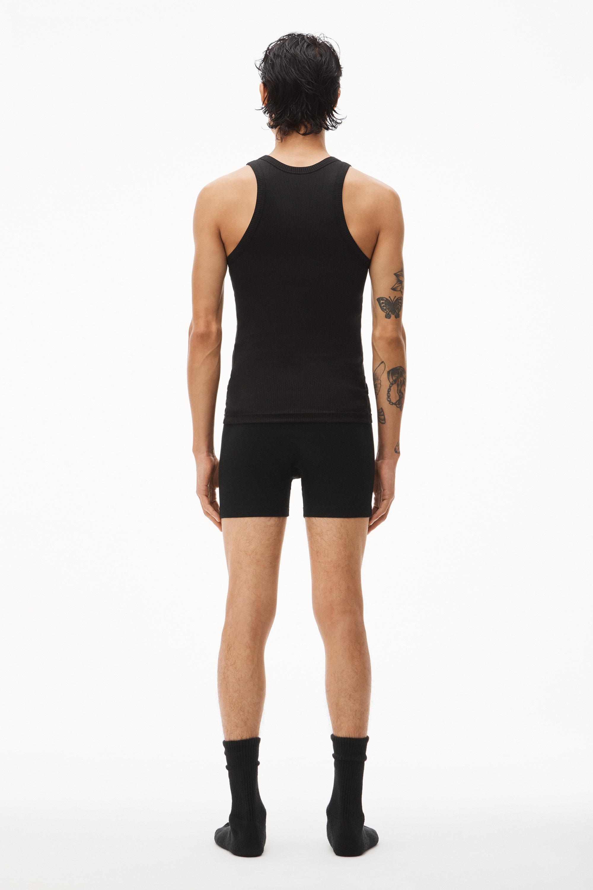TANK IN RIBBED COTTON - 4