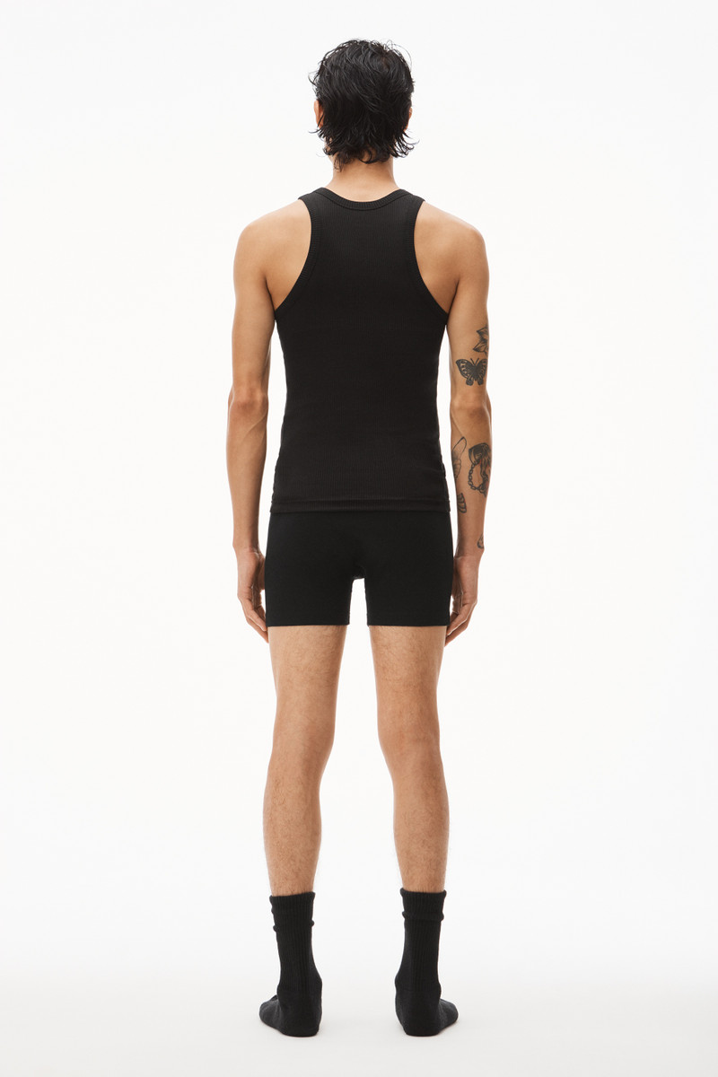 TANK IN RIBBED COTTON 4