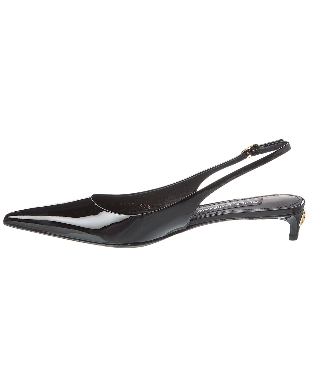 Dolce & Gabbana Patent Slingback Pump - 2