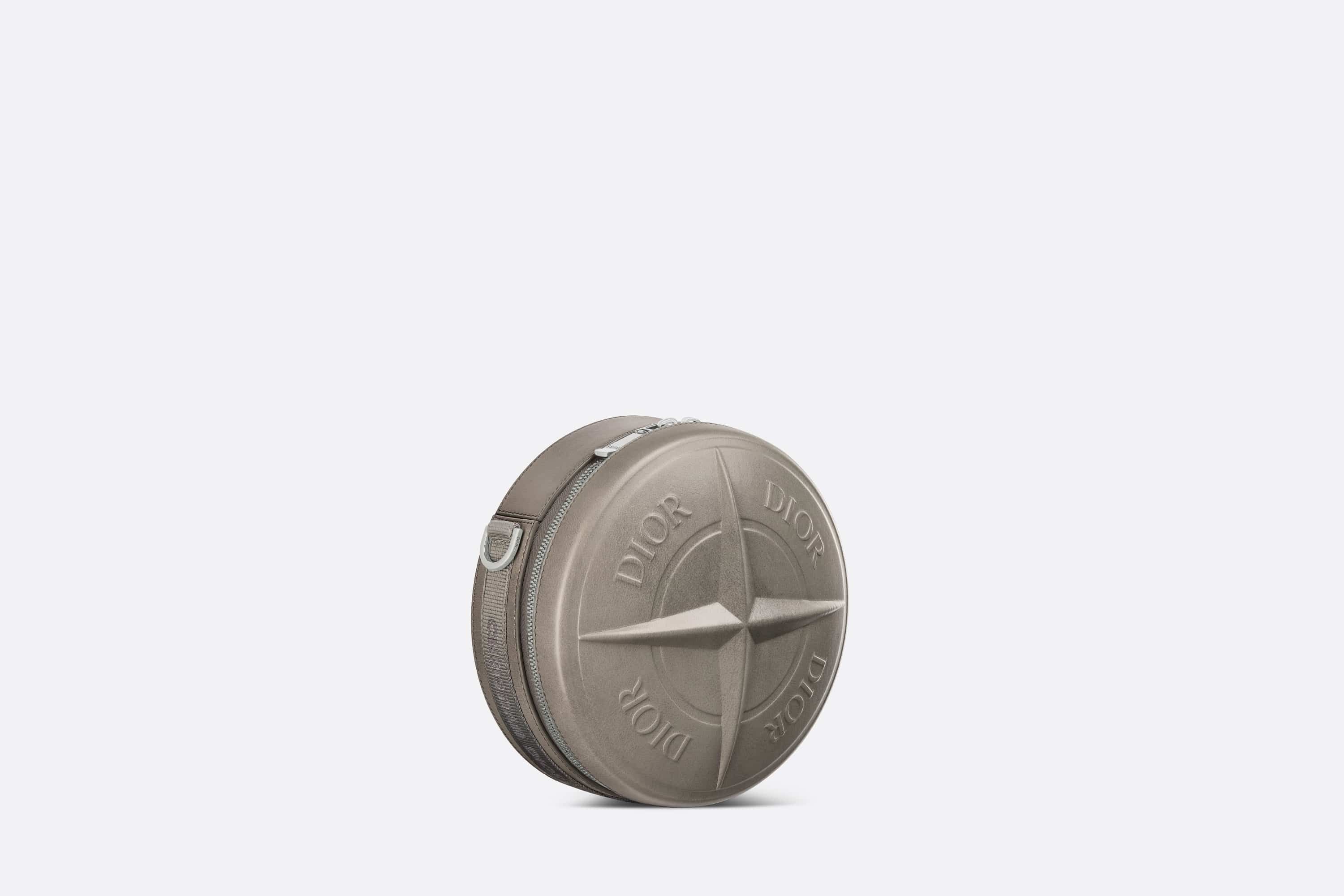 DIOR AND STONE ISLAND Round Bag — LIMITED AND NUMBERED EDITION - 3
