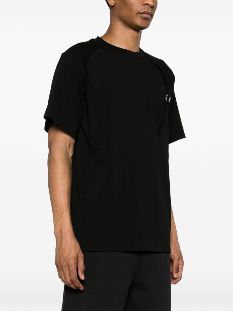 Morphed Carabiner cotton T-shirt 3