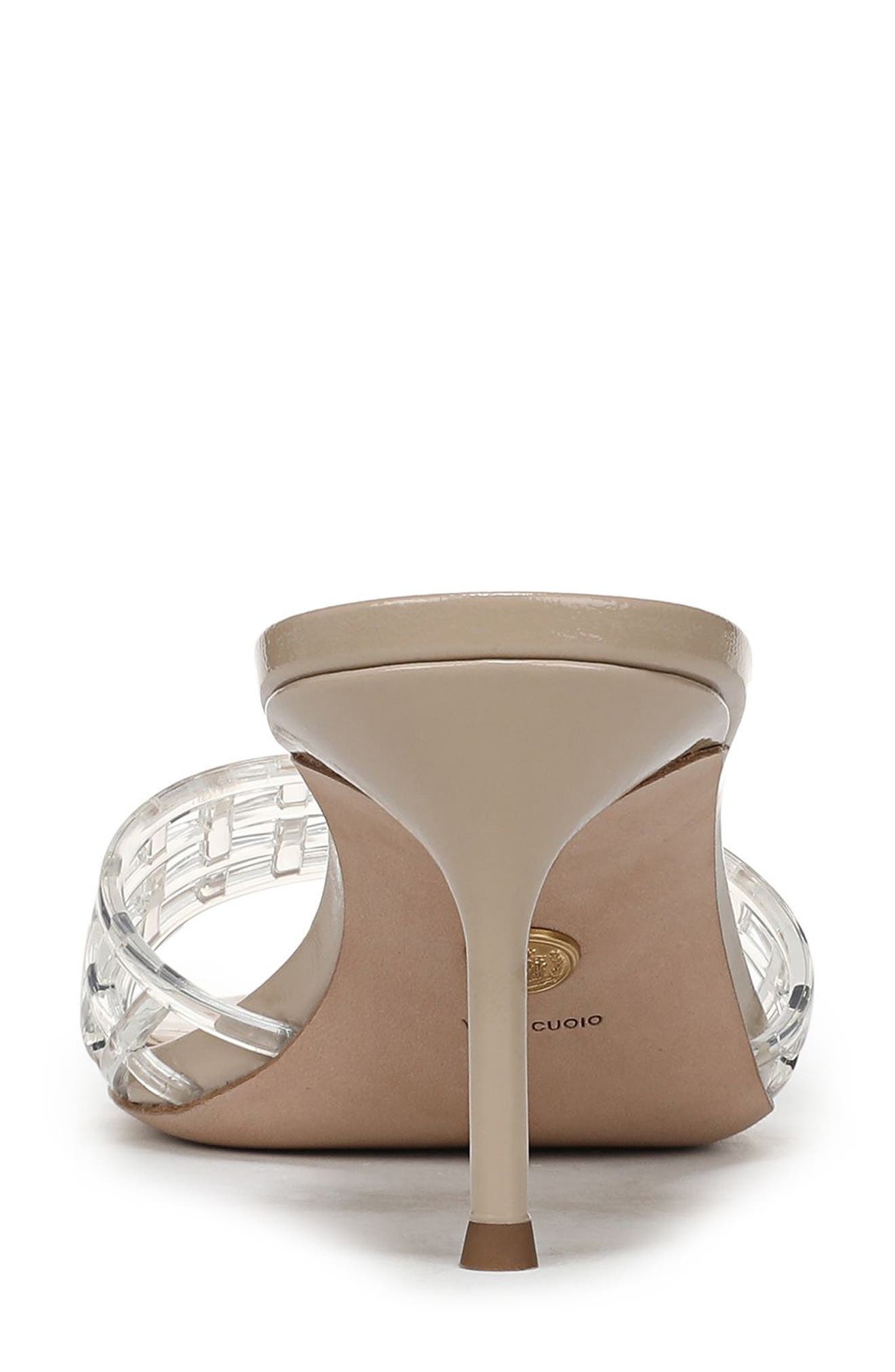 Veronica Beard Tia Jelly Slide Sandal in Clear/Sand at Nordstrom - 7