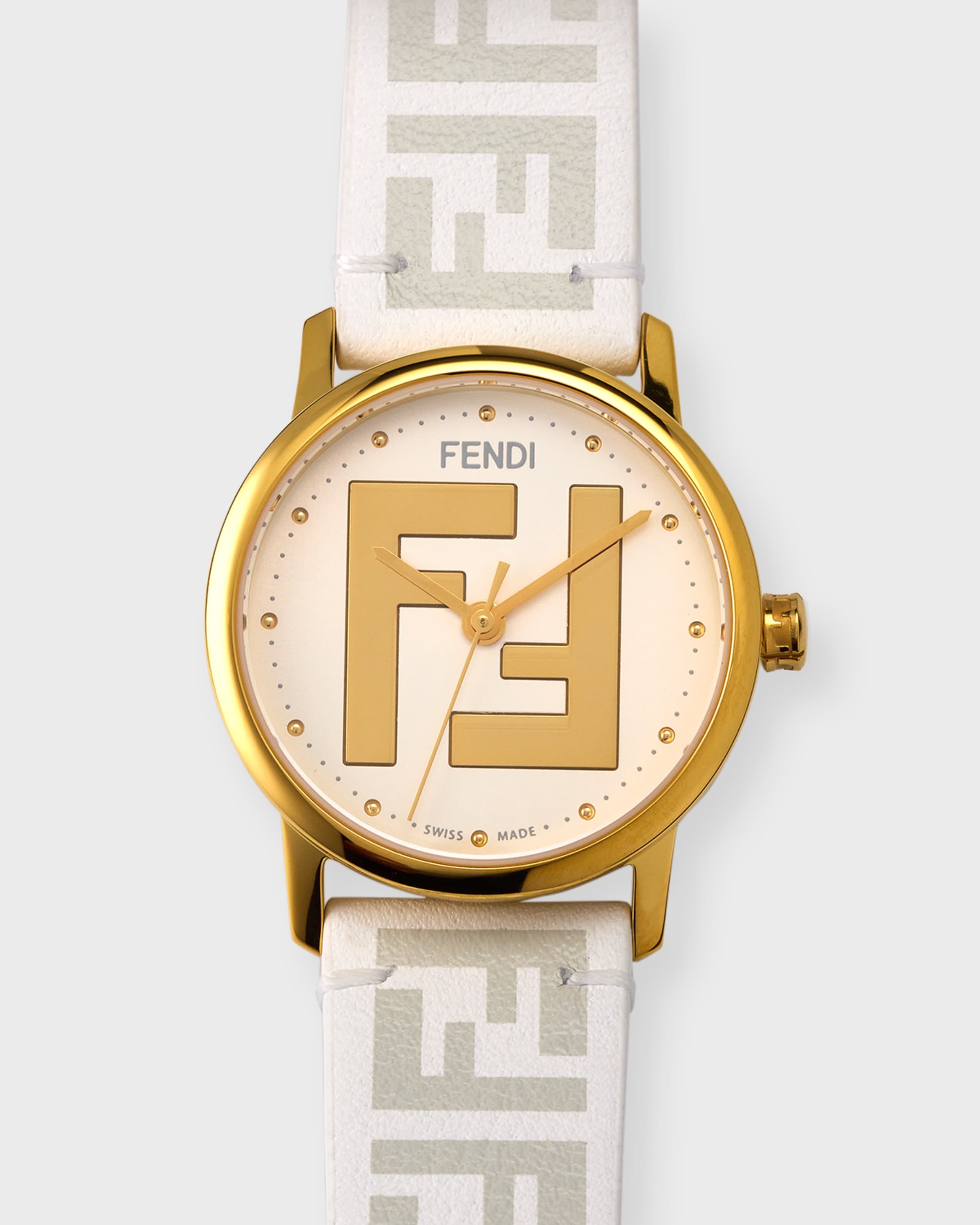 Forever Fendi 29mm Watch with Leather Strap - 1