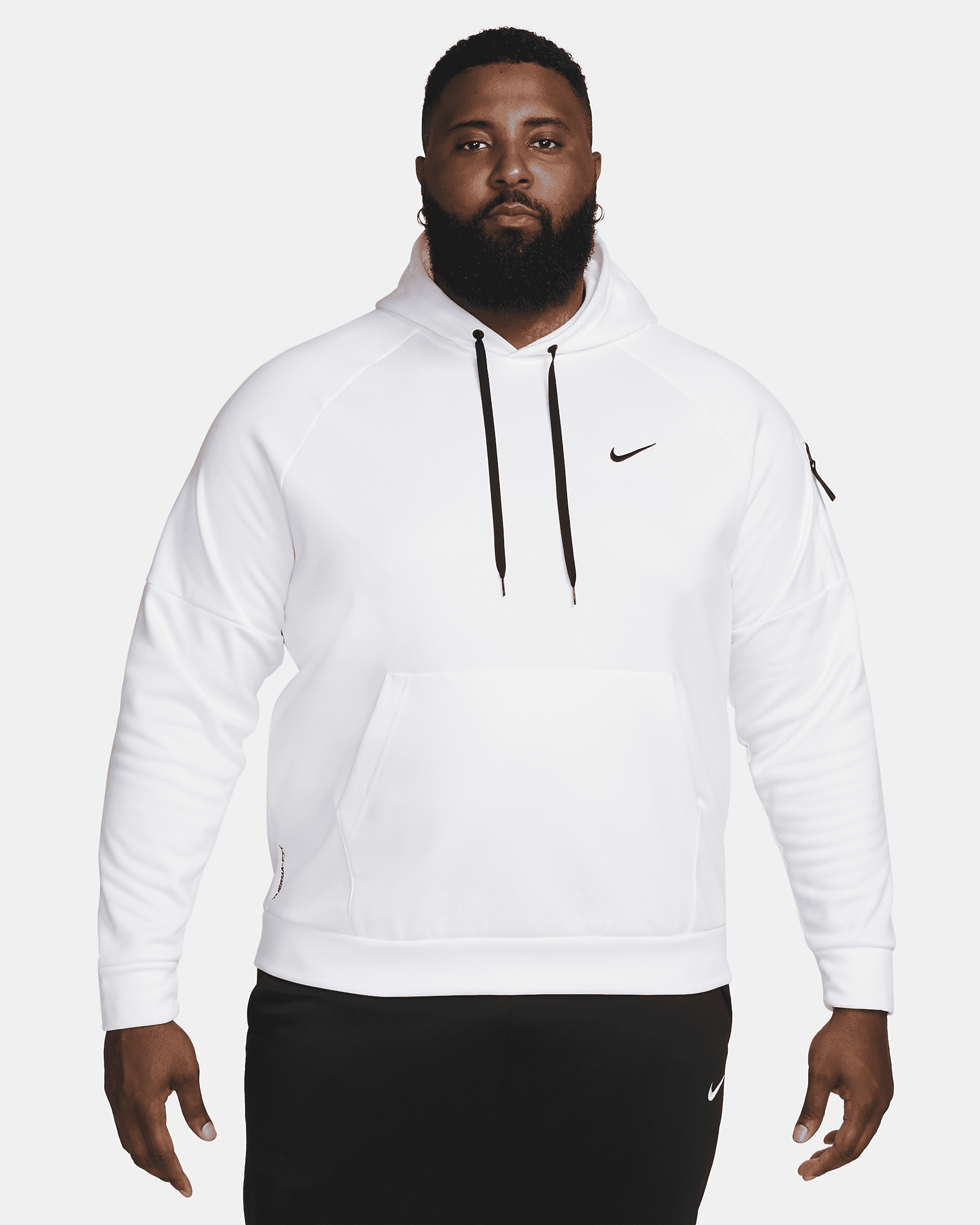 Nike Therma Men's Therma-FIT Hooded Fitness Pullover - 7