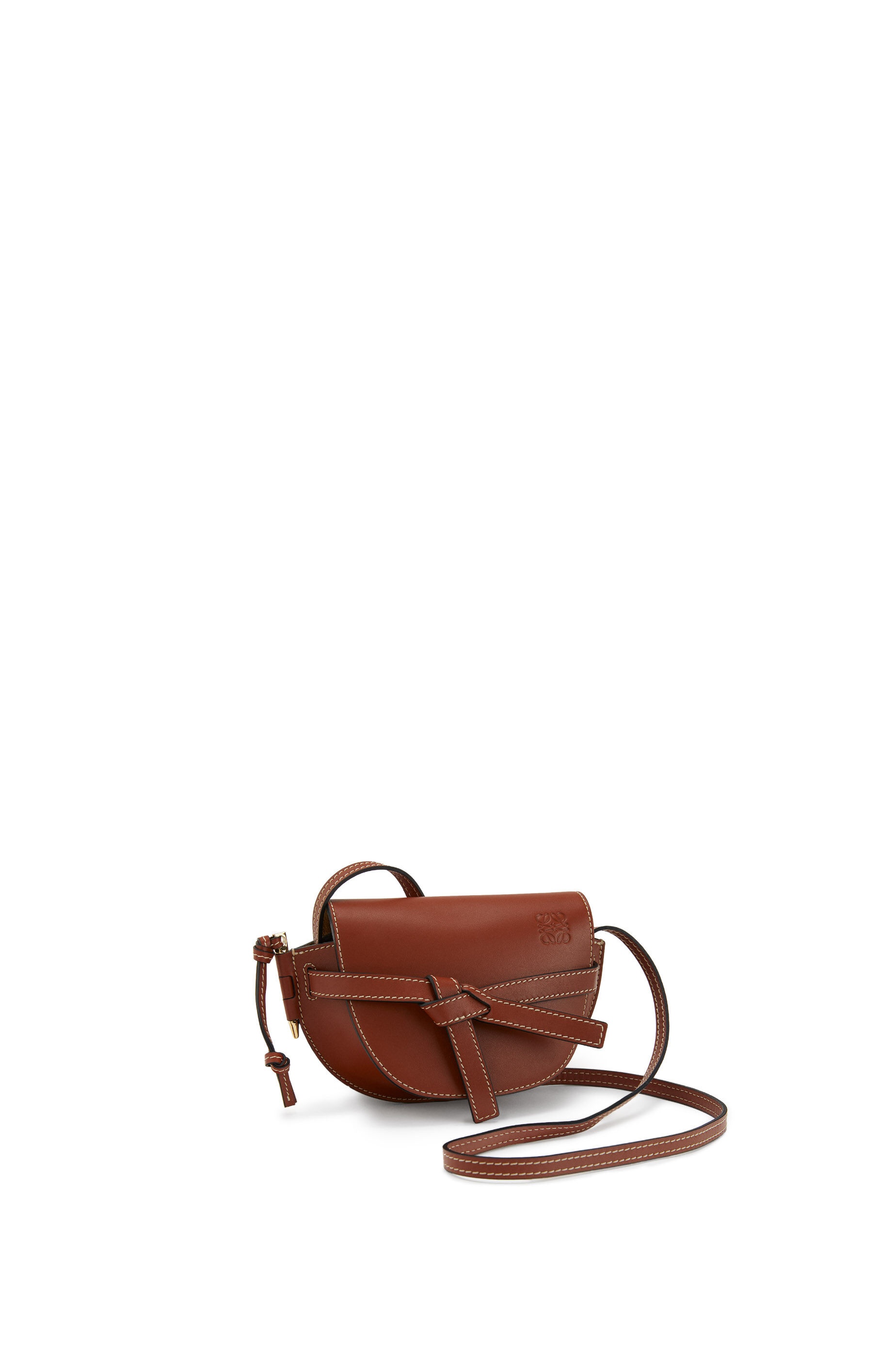 Mini Gate bag in natural calfskin - 10