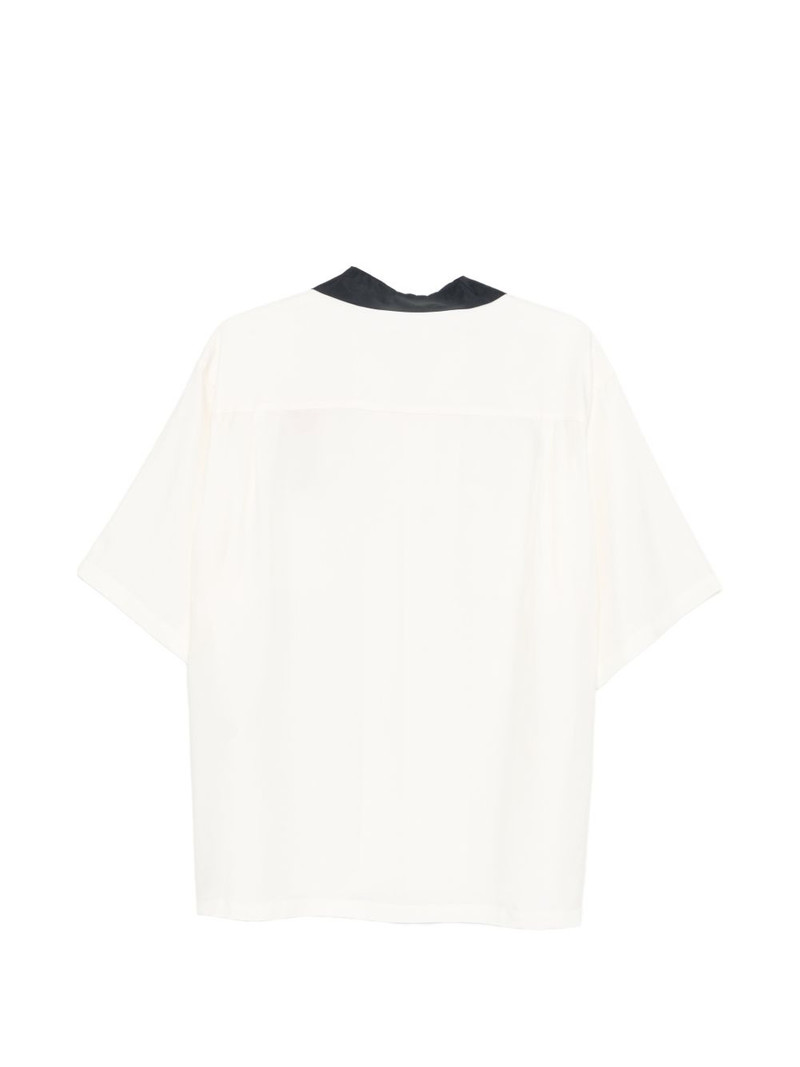 UNDERCOVER contrast-collar shirt outlook