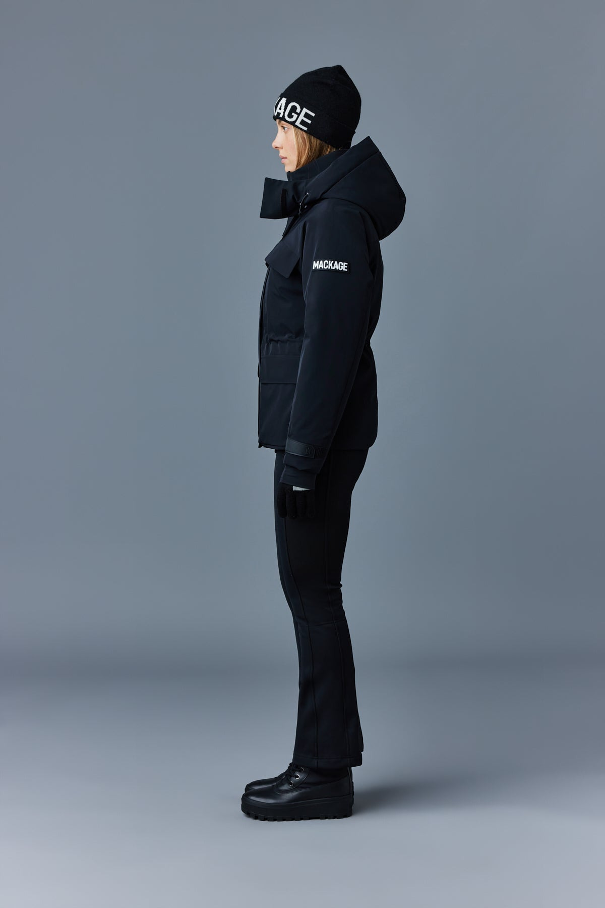 ICLYN-R Medium down ski jacket with removable hood - 3