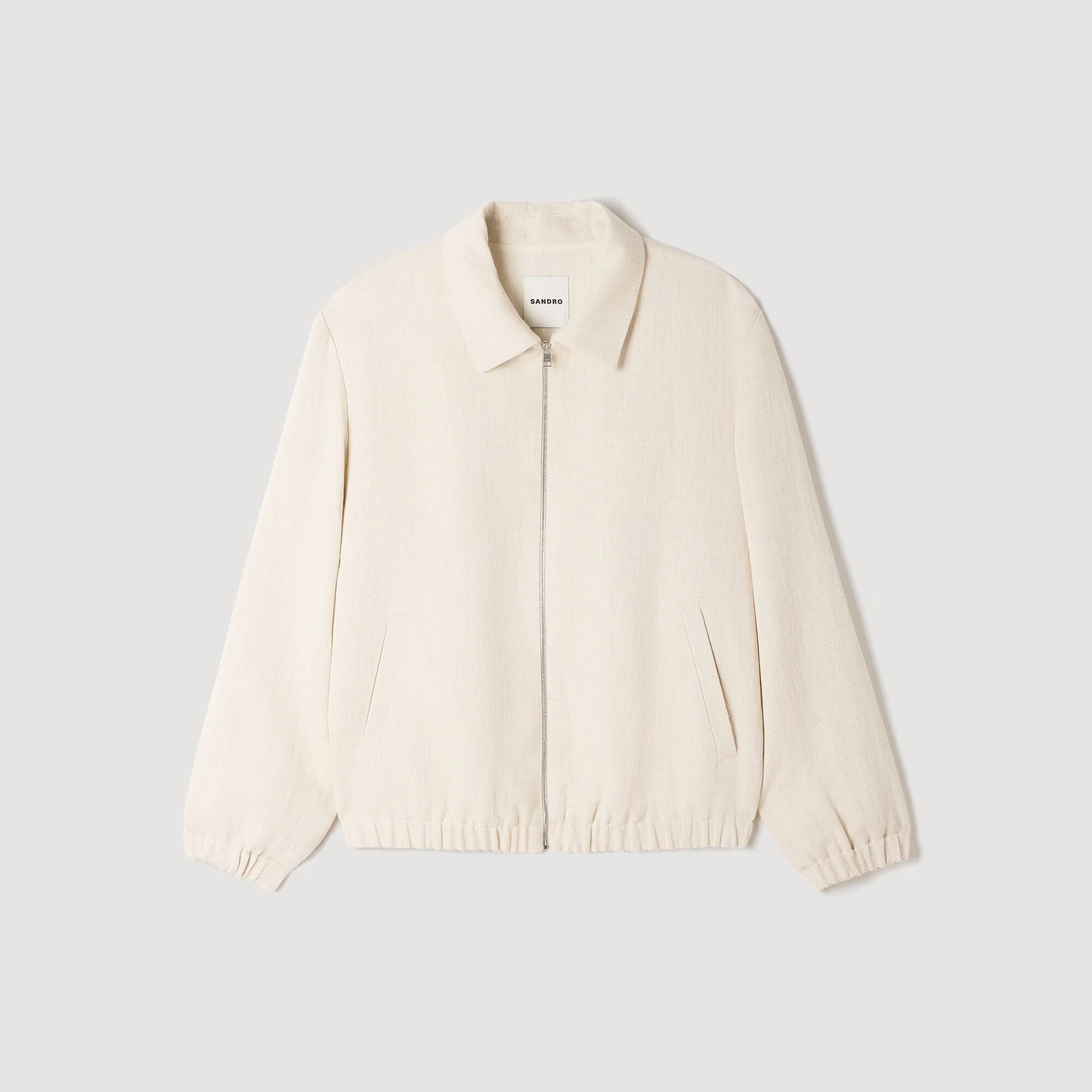 COTTON ZIP-UP JACKET - 1
