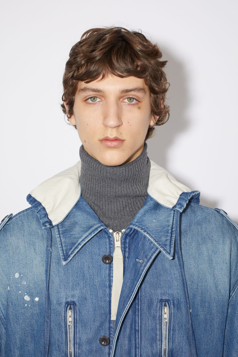 Denim parka - Mid Blue 6