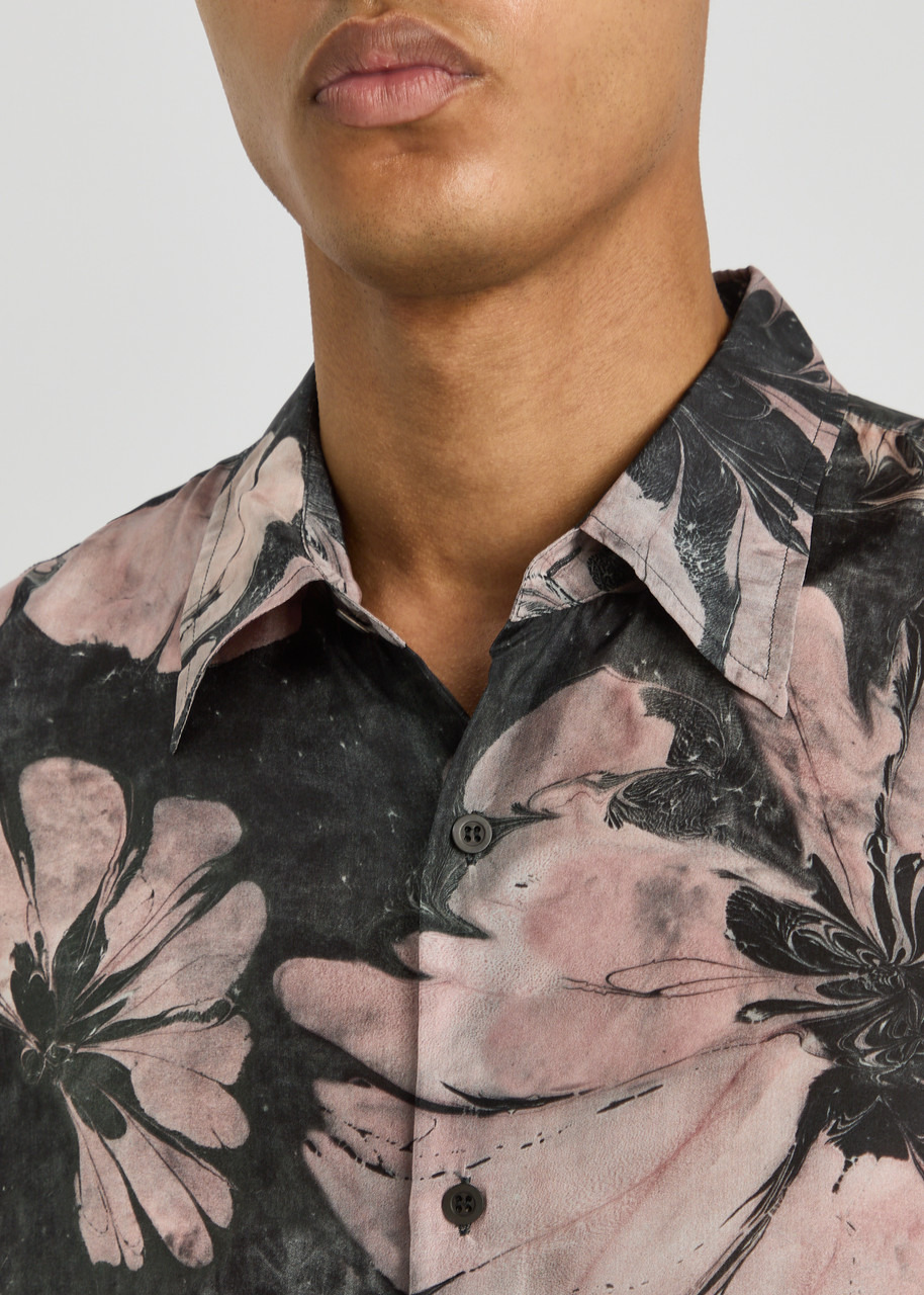 Dries Van Noten Cassidye Floral-print Silk Shirt - 5