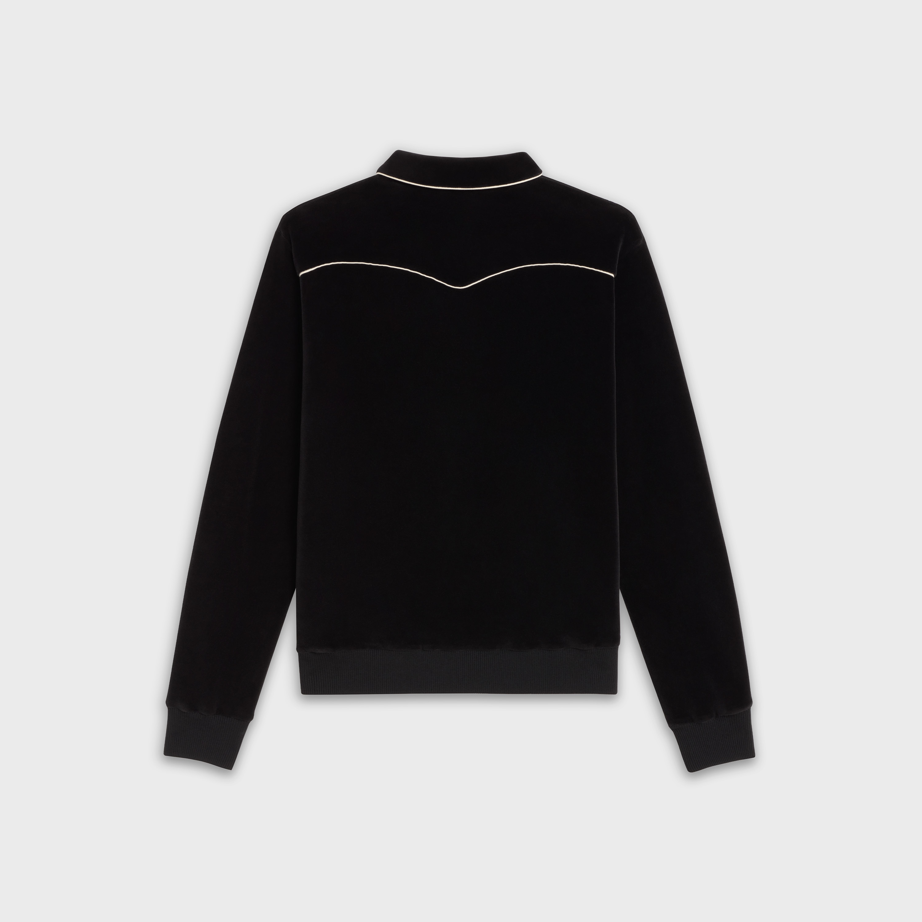 TRIOMPHE JERSEY SWEATSHIRT IN VELVET - 2