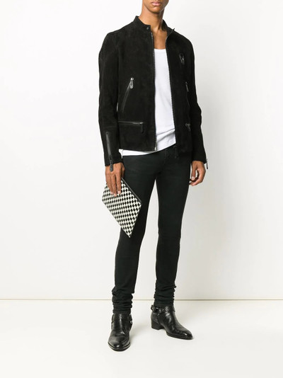 PHILIPP PLEIN Skull moto jacket outlook