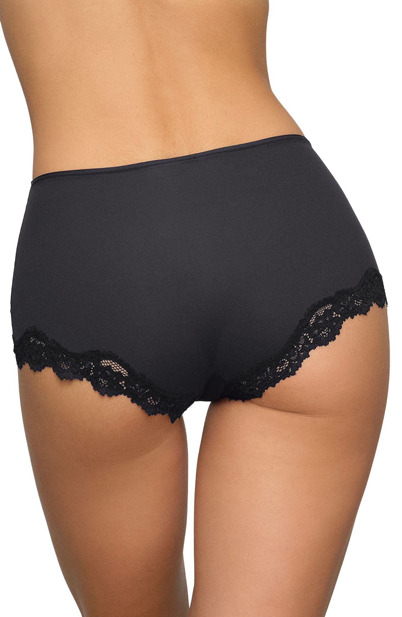 SKIMS Fits Everybody Lace Boy Short in Onyx at Nordstrom - 2