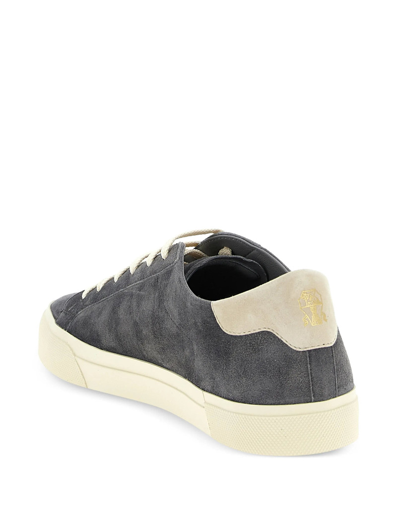 Brunello Cucinelli Suede Embossed-logo Sneakers 4