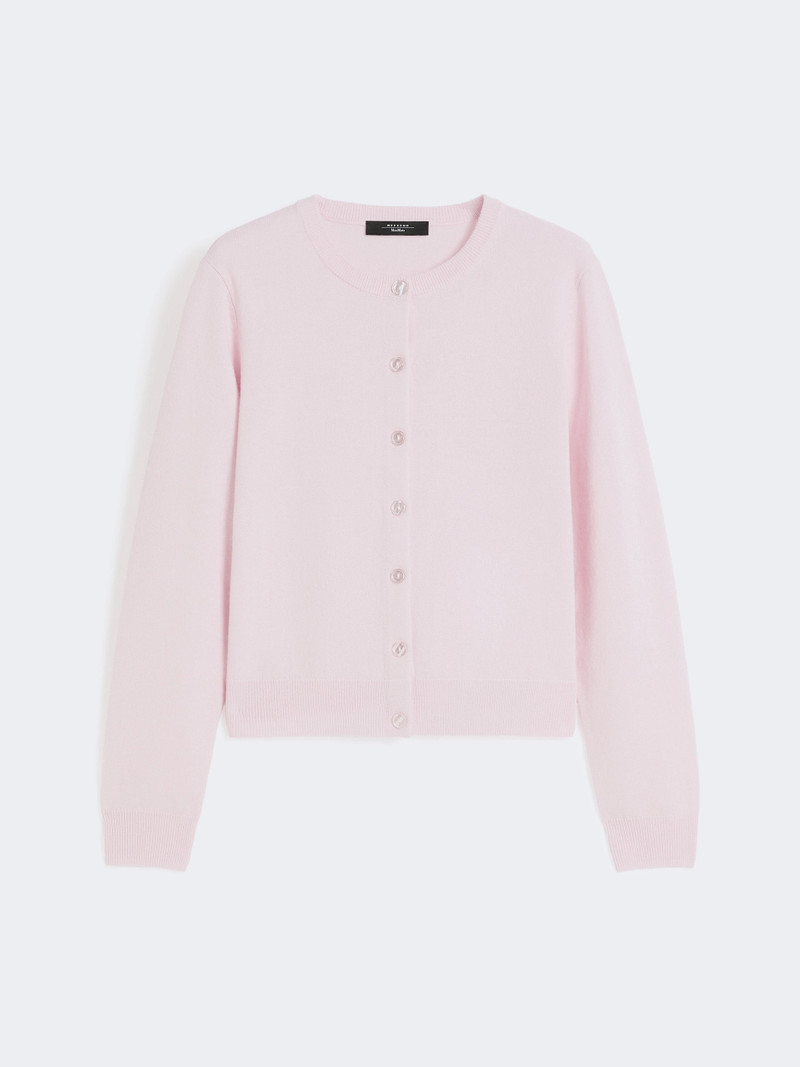 NEBBIA Wool and cashmere cardigan - PINK 1