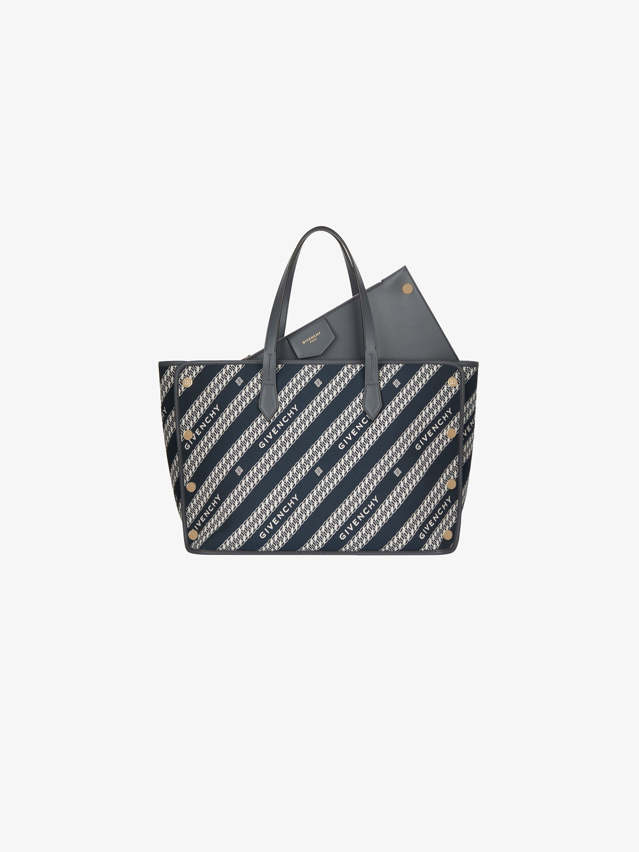 Medium Bond shopper in GIVENCHY chain jacquard - 6