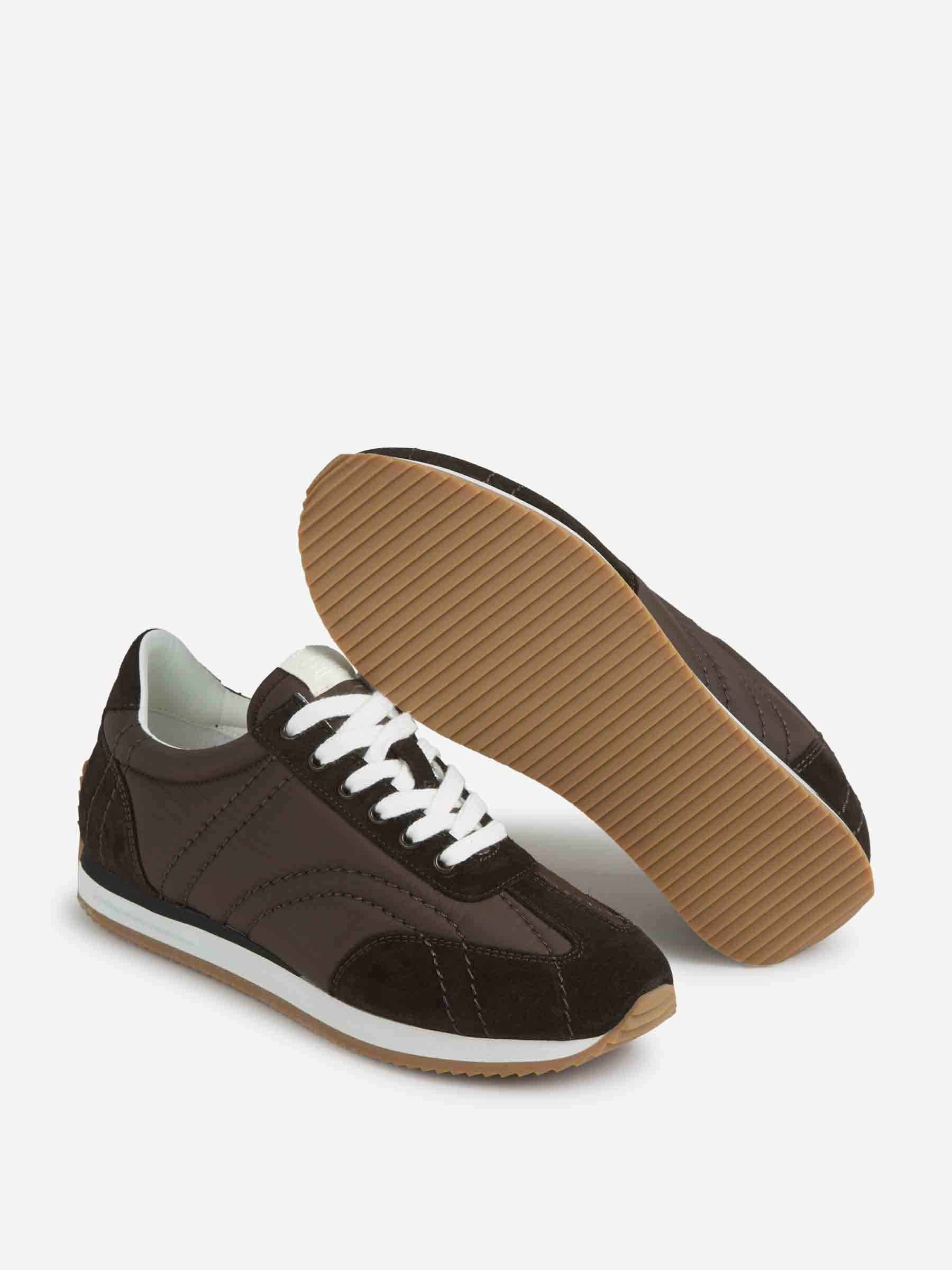 MONOGRAMMED QUILTED SNEAKERS - 4