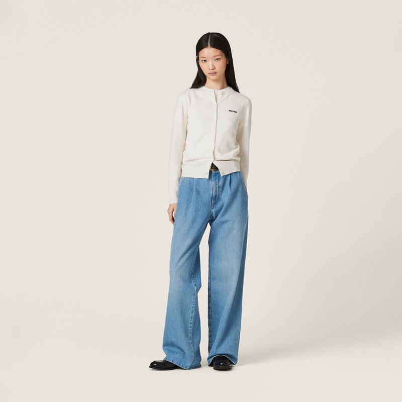 Miu Miu Cashmere knit cardigan outlook