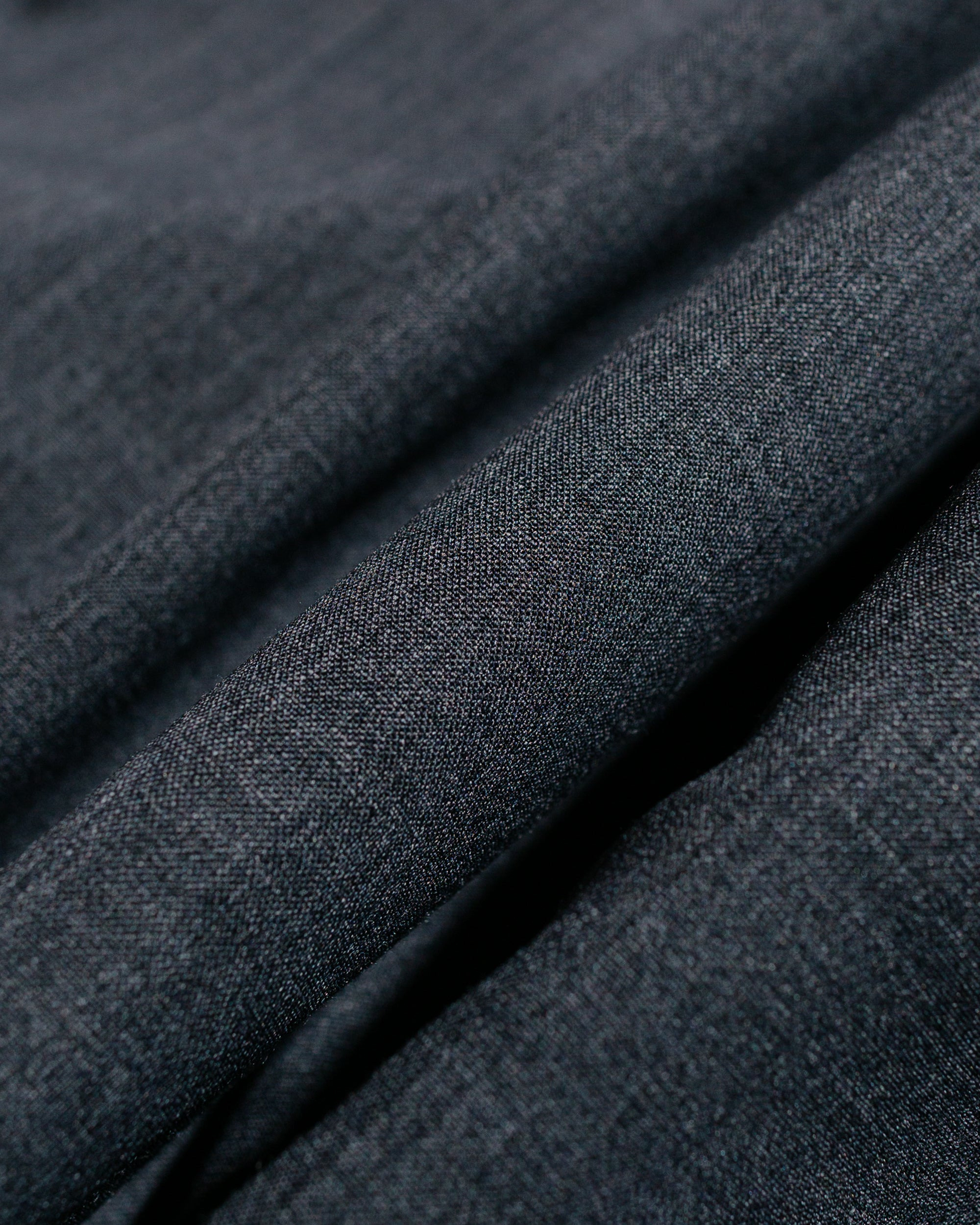 2Pleats Shorts Wool Tropical Charcoal Grey - 6